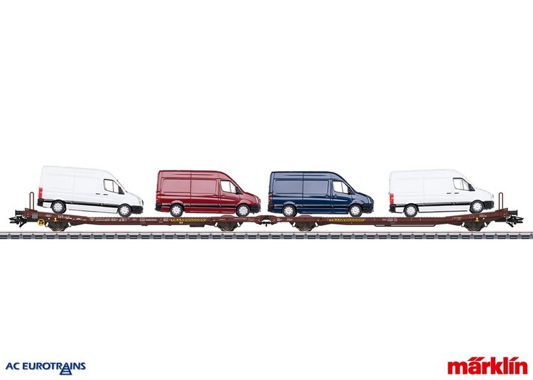 Märklin Märklin 47430 Type Laads 800B Pair of Flat Cars