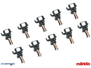 Märklin Märklin 72025 H0 Current Conducting Close Coupler Heads NEM 303 (10)