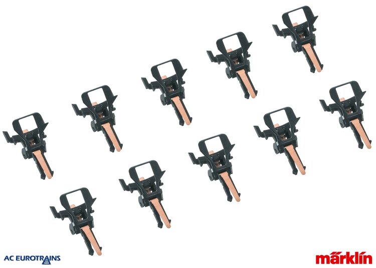Märklin Märklin 72025 H0 Current Conducting Close Coupler Heads NEM 303 (10)