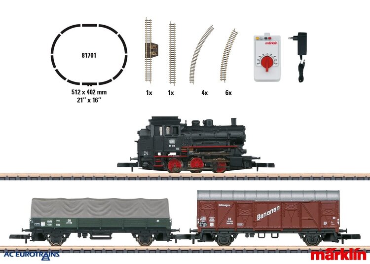 Märklin Märklin 81701 z Freight Starter set 120V US