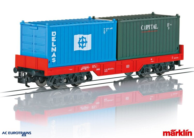 Märklin Märklin 44700 H0 DB AG Container Car, Era V (Start up)