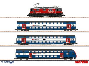 Märklin Märklin Z 81195 SBB Zürich S-Bahn Train Set with a Class Re 420