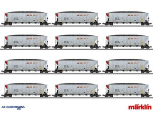 Märklin Märklin 45666 US BNSF Hopper Car Set Era VI