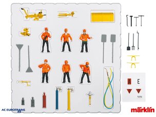 Märklin 56408 Track Gang of fig. w/access.