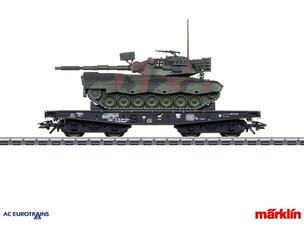 Märklin Märklin 48877 Type Rlmmps Heavy-Duty Flat Car