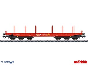 Märklin Märklin 48740 DB HD Flat Car, CarMot Era VI