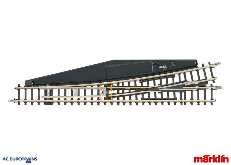Märklin Märklin 8565 z-Track Left Turnout 13° 110mm 4-3/8" Manual