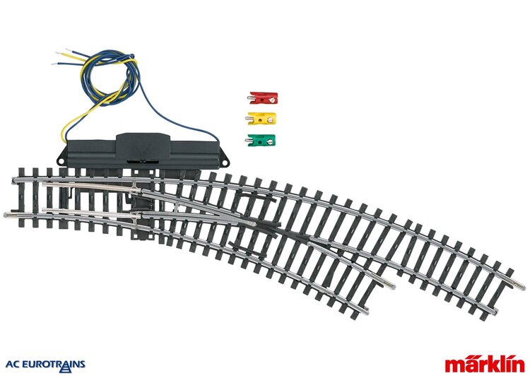 Märklin Märklin 2269 K-Track Curved Turnout Right R360mm Bx/2