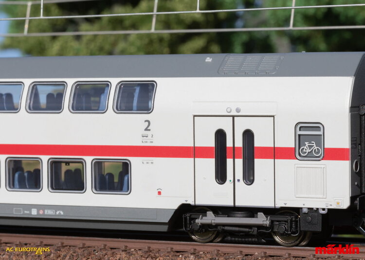 Märklin Märklin 43490 H0 IC2 Bi-Lvl Intermd.Car 2nd Cl