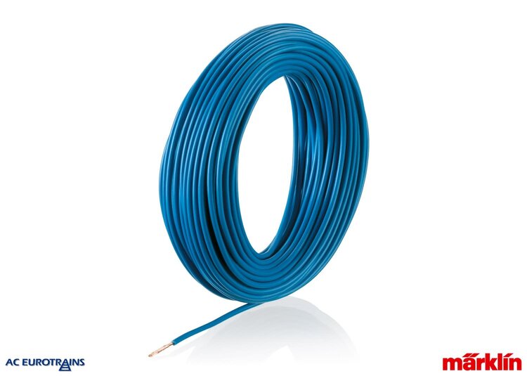 Märklin Märklin 7101 Blue Wire 10m/33' 0.19 mm²/24AWG