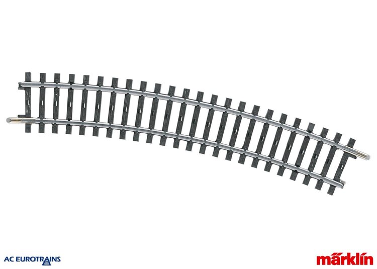 Märklin Märklin 2232 K-Track Curve 22° R424.6mm Bx/10
