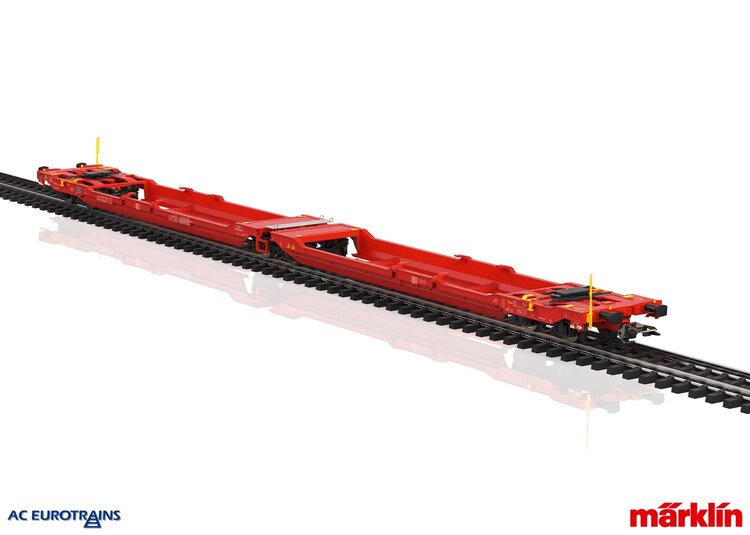 Märklin Märklin 47470 Type Sdggmrss 738 Double Deep Well Flat Car