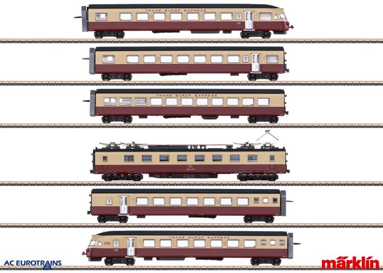 Märklin Märklin 88730 SBB Cl. RABe TEE Elec. Train