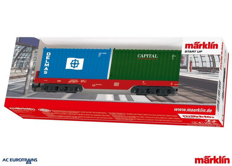 Märklin Märklin 44700 H0 DB AG Container Car, Era V (Start up)