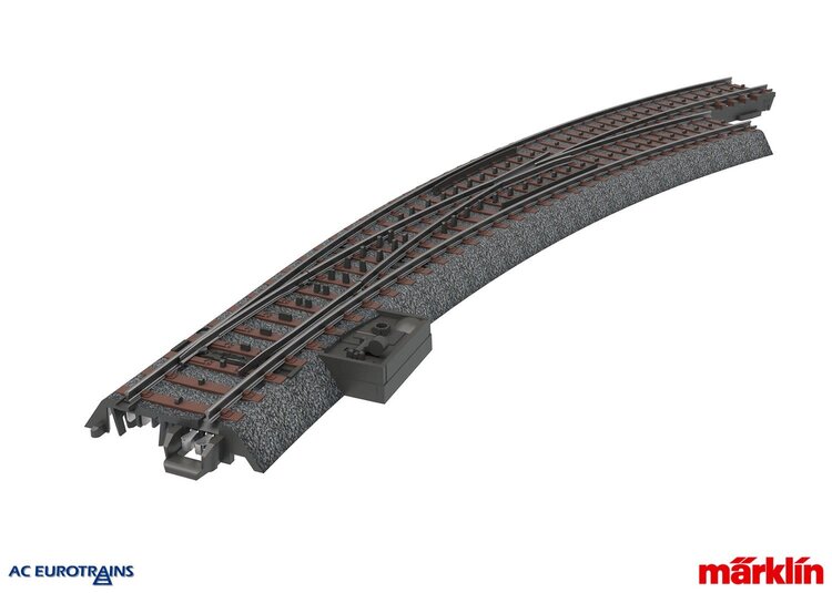 Märklin Märklin 24772 C-Track Curve Turnout Right 30° R3/515mm