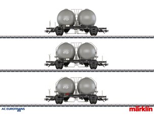Märklin Märklin 46632 Type Uces and Ucs-y Spherical Container Car Set