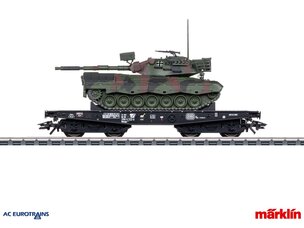 Märklin Märklin 48876 Type Rlmmps Heavy-Duty Flat Car