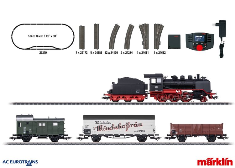 Märklin 29249 Sht. Hl. Frt. Trn. Dig. Set