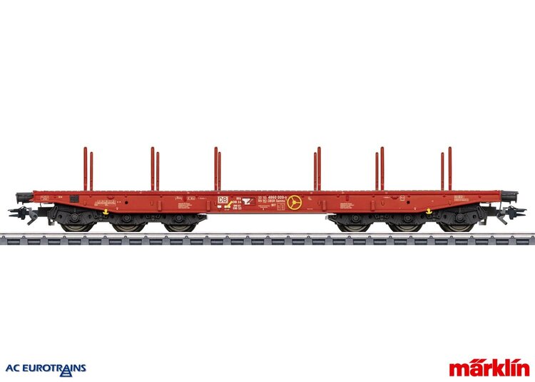 Märklin Märklin 48740 DB HD Flat Car, CarMot Era VI