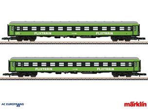 Märklin 87404 Flixtrain Car Set 2 Era VI - MHI