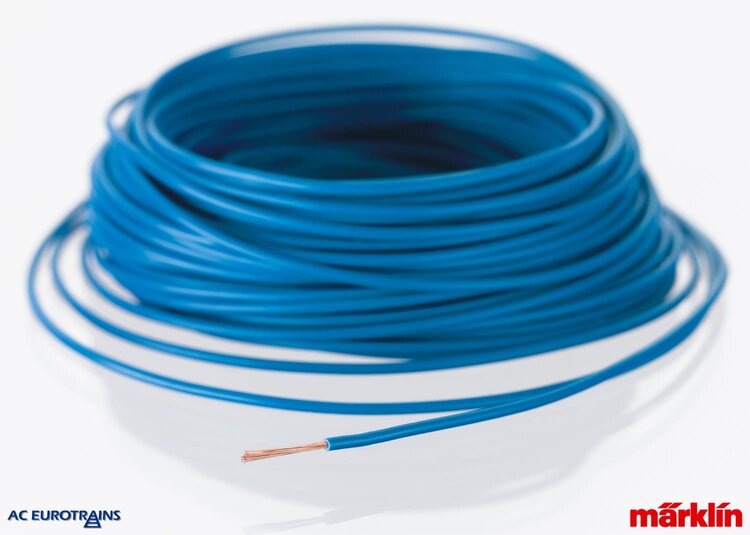 Märklin Märklin 7101 Blue Wire 10m/33' 0.19 mm²/24AWG
