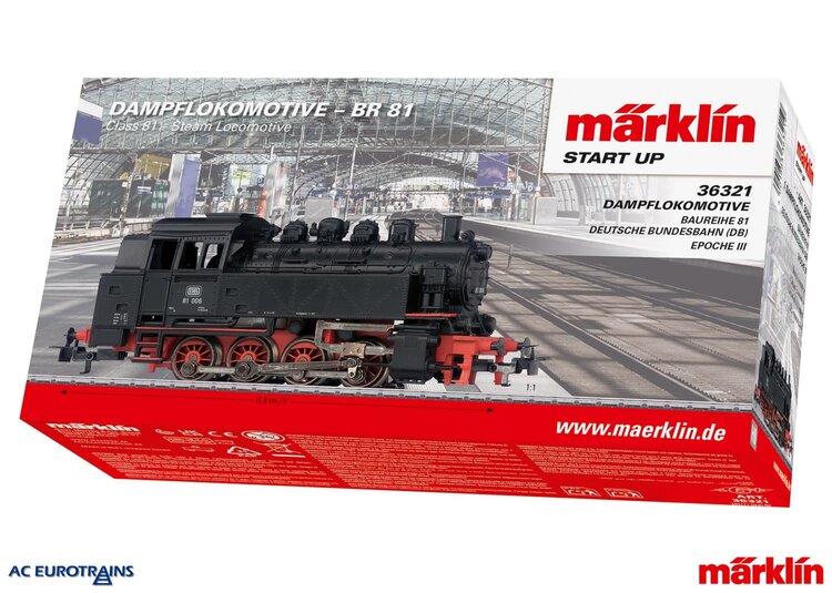 Märklin Märklin 36321 H0 Steam locomotive class 81, DB
