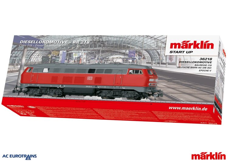 Märklin Märklin 36218 H0 Dgtl DB AG cl 216 Diesel Locomotive, Era V (Start