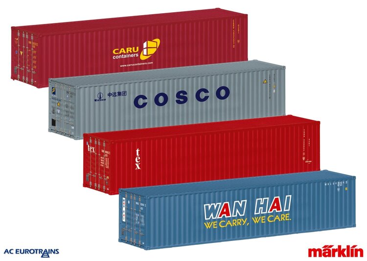 Märklin Märklin 76552 40-Foot Container Set