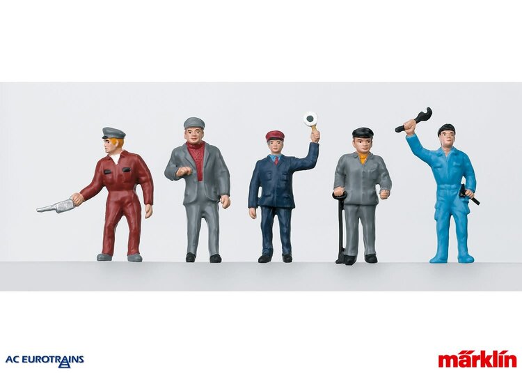 Märklin Märklin 56405 Spur 1 RR workers grp of figures