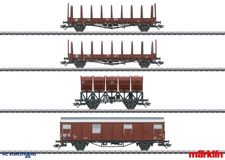 Märklin Märklin 46662 H0 DB Frt. Car Set, Era III