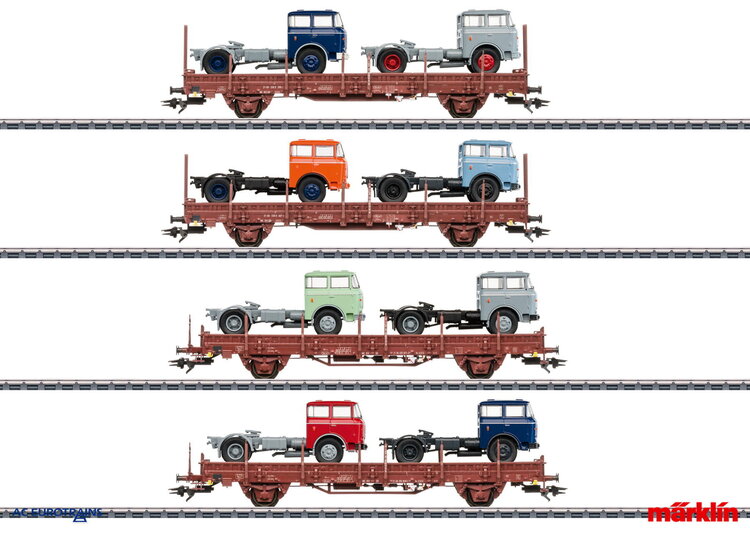 Märklin Märklin 46406 DR Stake Car Set, Era IV