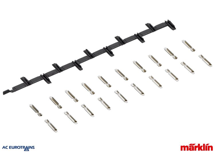 Märklin Märklin 8954 z Rail Joiners (30) 20 Connectors / 10 Isolators