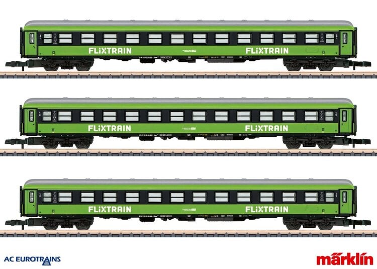 Märklin 87403 Flixtrain Car Set 1 Era VI - MHI