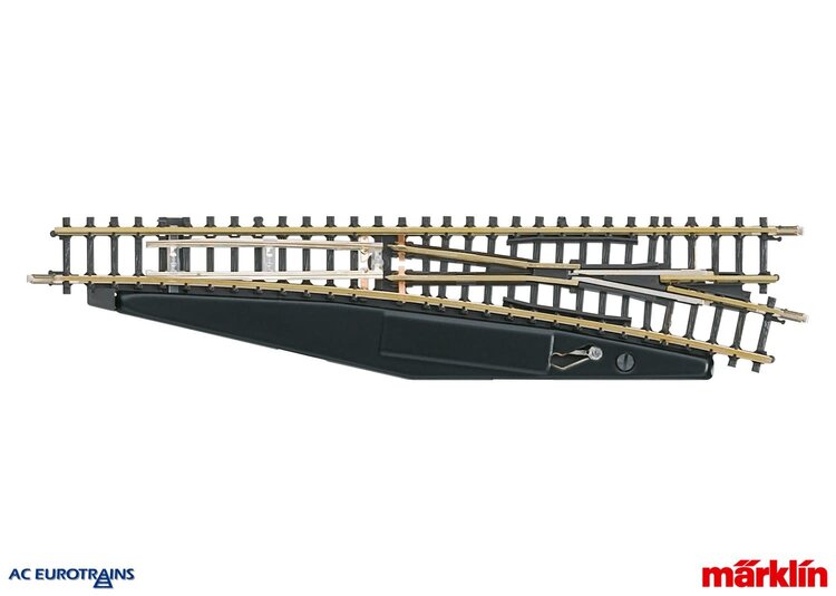 Märklin Märklin 8566 z-Track Right Turnout 13° 110mm 4-3/8" Manual