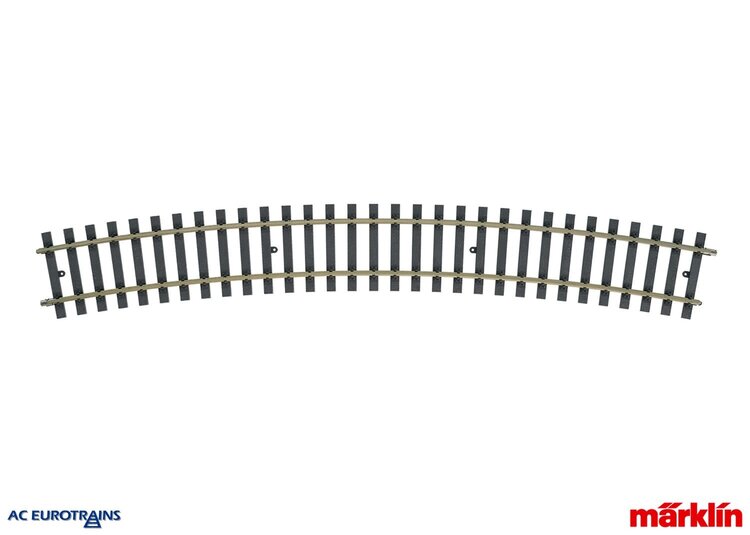 Märklin Märklin 59076 Spur 1 Curved track 22,5° 1550 mm(H1071) Bx/10