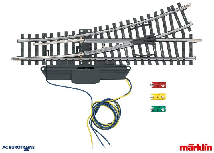 Märklin Märklin 2262 K-Track Turnout Left R424.6mm Bx/2