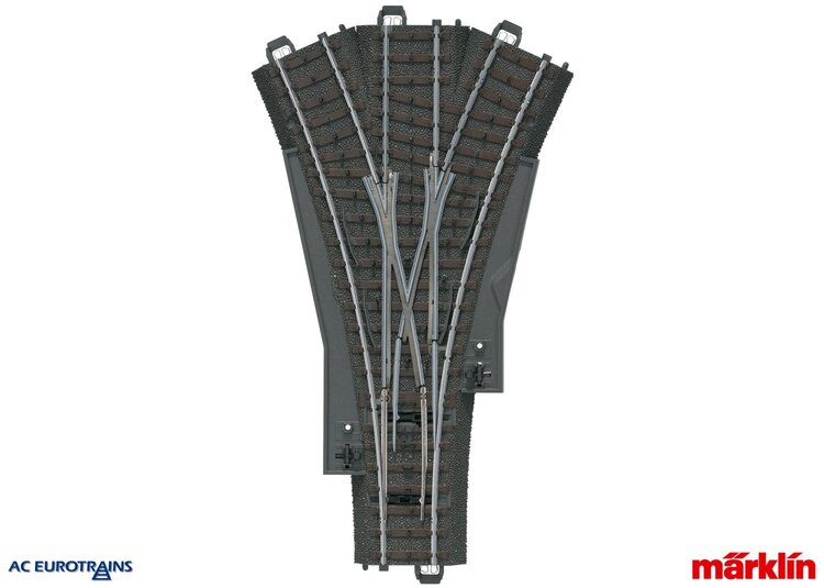 Märklin Märklin 24630 C-Track 3-Way 24.3° 188.3mm