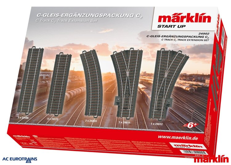 Märklin Märklin 24902 C-Track Extension Set C2