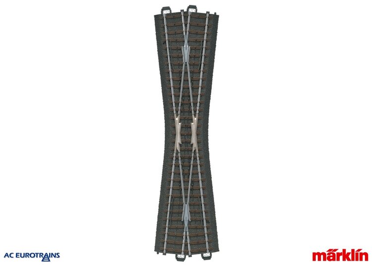 Märklin Märklin 24740 C-Track Slim Crossing 12.1° 236.1mm