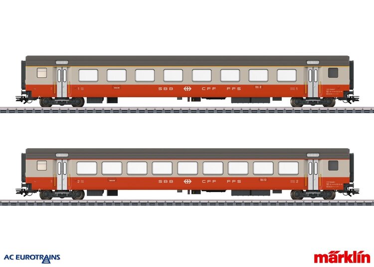 Märklin Märklin 42191 Swiss Express Passenger Car Set