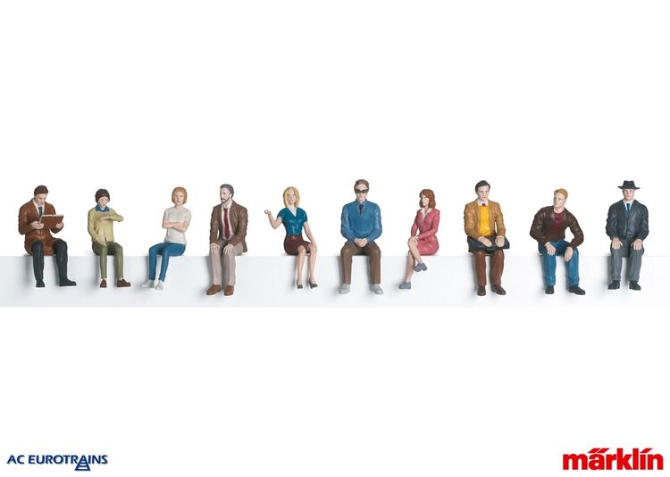 Märklin Märklin 1 56409 “Sitting Passengers” Group of Figures