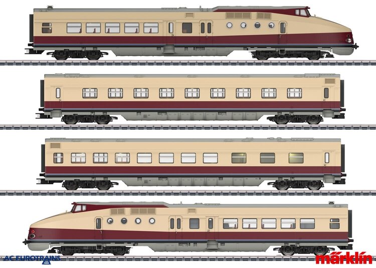 Märklin Märklin 38175 DR/GDR Cl. VT 18.16 Tr. E. VI