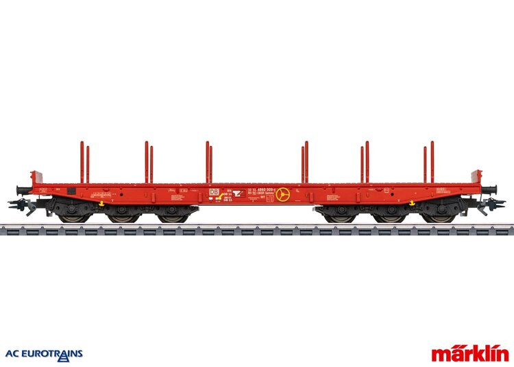 Märklin Märklin 48740 DB HD Flat Car, CarMot Era VI