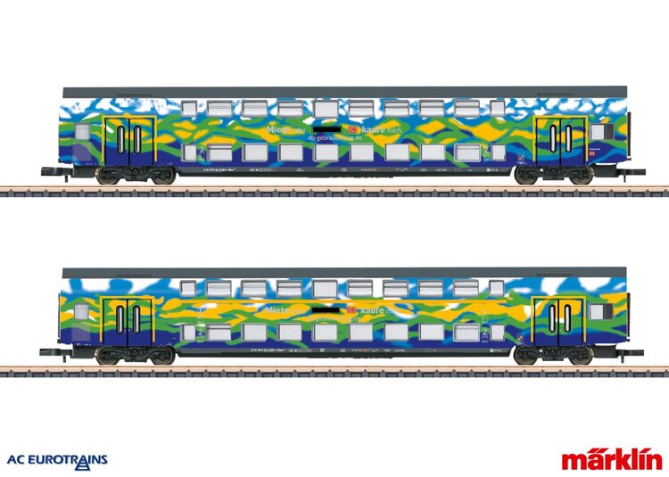 Märklin Märklin Z 87306 "Touristik” 1 Bi-Level Car Set