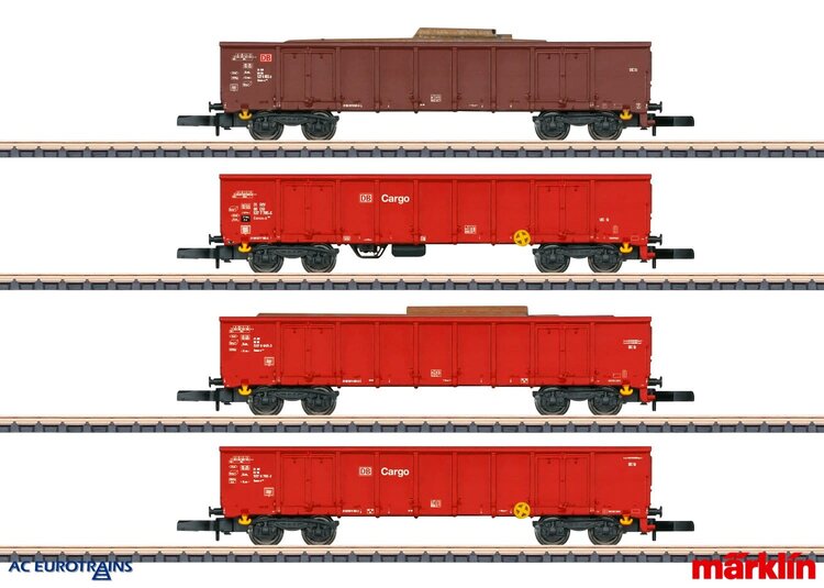 Märklin Märklin 82542 Type Eanos High-Side Gondola Set