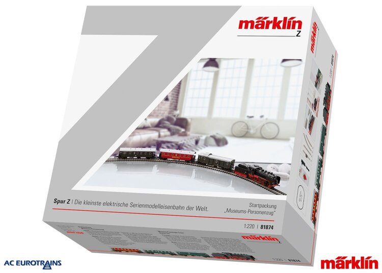 Märklin Märklin 81874 z Museum Passenger Train Starter Set 120V US