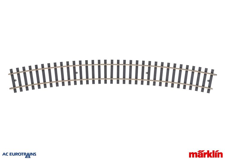Märklin Märklin 59077 Spur 1 Curved track 22,5° 1715 mm(H1077) Bx/10