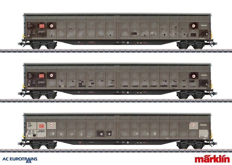 Märklin Märklin 48067 Type Habbins 354 Sliding Wall Boxcar Set