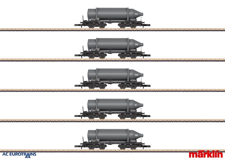 Märklin Märklin 82092 Carbide Container Car Set.