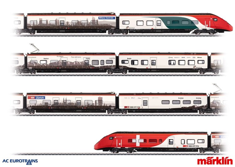 Märklin Märklin 39811 SBB RABe 501 Giruno, CH-I,VI